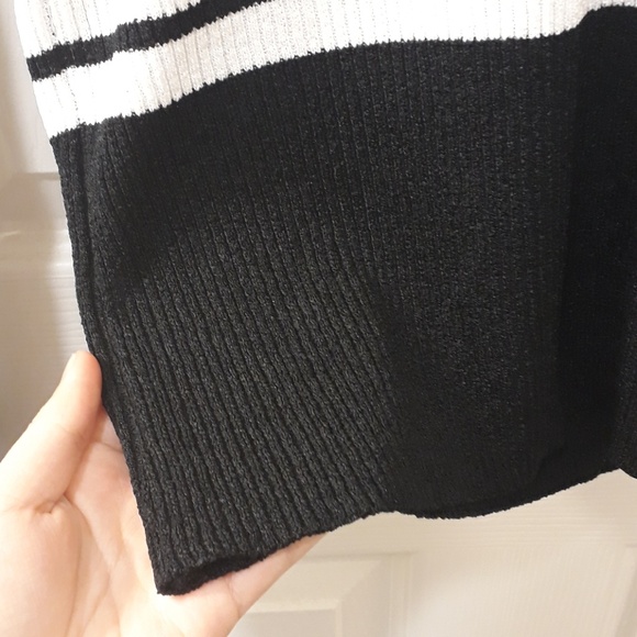 Striped ribbed sweater - Picture 2 of 3